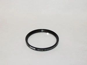 Used Sunpak  55mm Lens Filter UV  O32139 - Picture 1 of 2