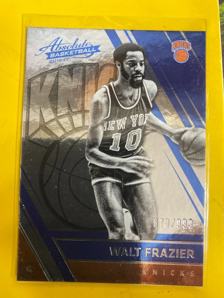 D49205  2016-17 Absolute Memorabilia #156 Walt Frazier #670/999 - Image 1 of 1