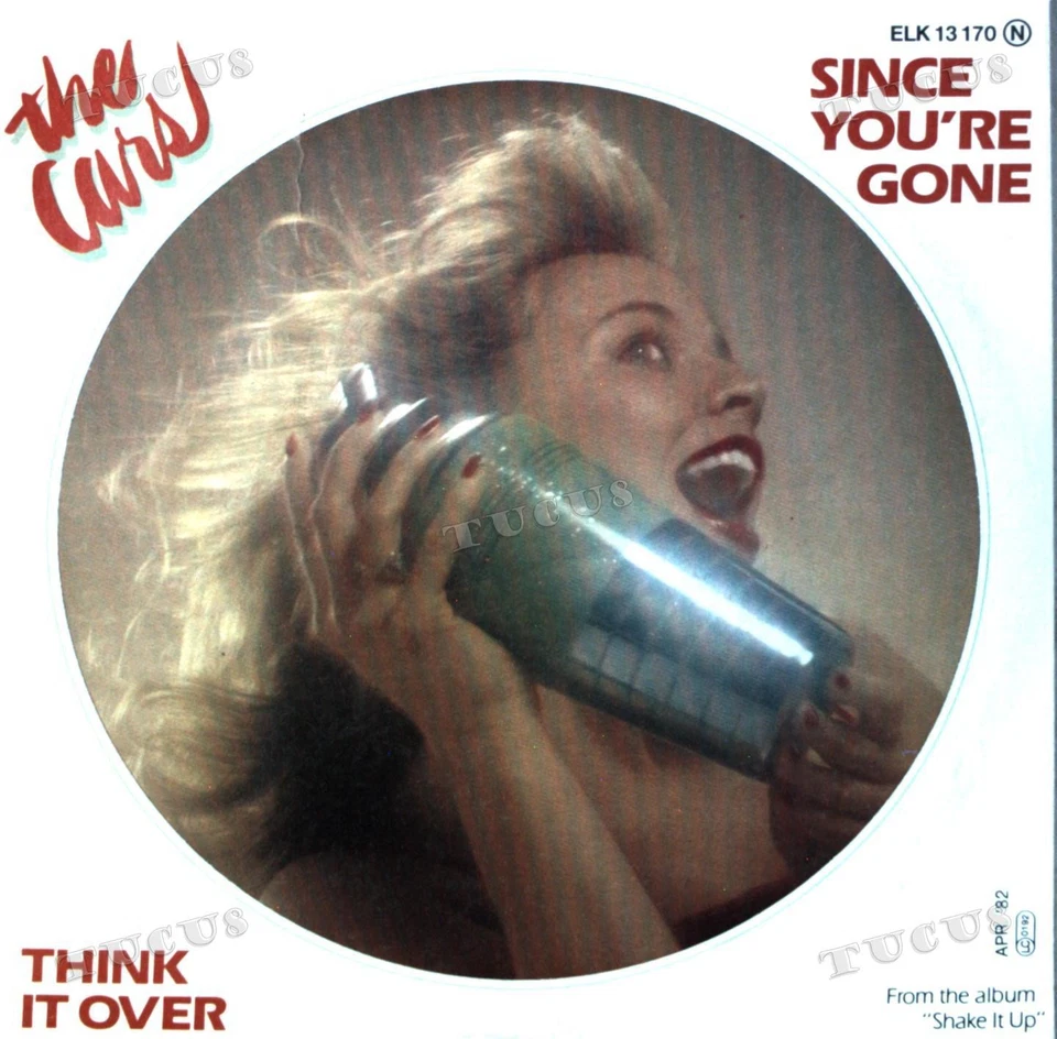The Cars - Since You're Gone 7" (VG+/VG+) '* - Image 1 of 1