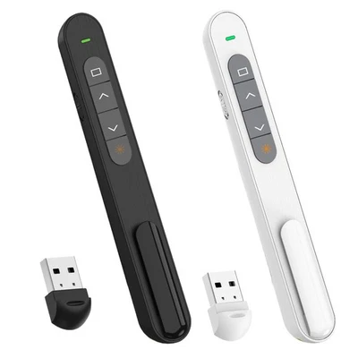 Wireless Presenter Presentation Clicker RF 2.4GHz USB PowerPoint Clicker Remote - image 1 of 4