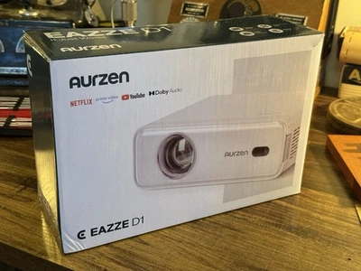 Proyector inteligente Aurzen EAZZE D1. WiFi, Bluetooth, Netflix, Prime, más Foto 1 de 4