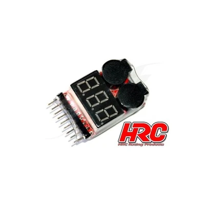 [DE] LiPo/LiFe/LiIon 1S-8S Monitor & Alarm Cicalino Buzzer - Bild 1 von 2