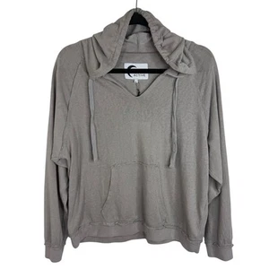Zyia Active Lightweight Beach Hoodie Size Large Gray NWT - Picture 1 of 7