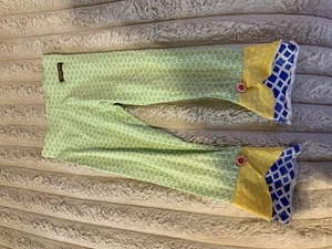 Maltida Jane Girls Size 6 Capri Yellow Pants - Picture 1 of 3