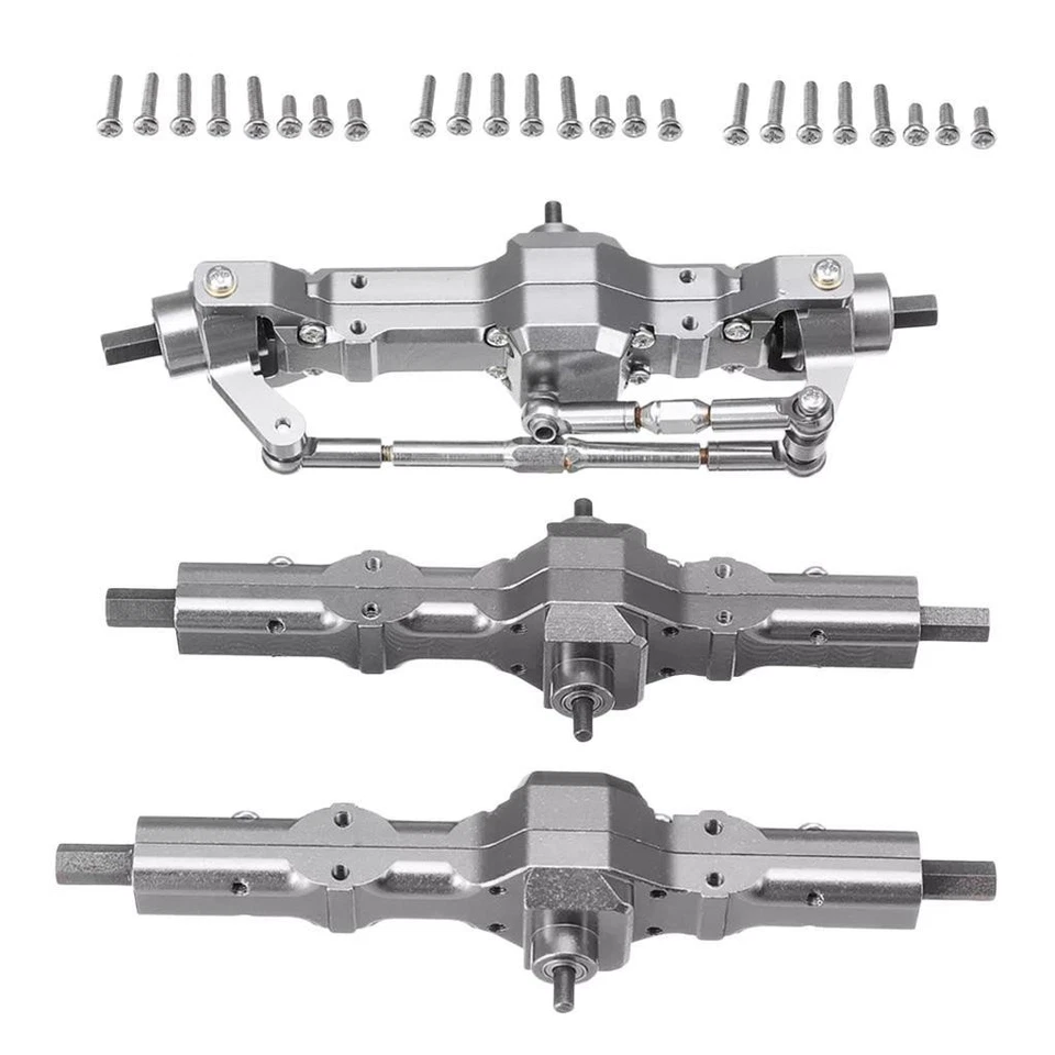Parti 1/16 di 6 Ruote Metalliche Anteriori, Parti Dell'asse Posteriore Dell'asse - Immagine 1 di 4
