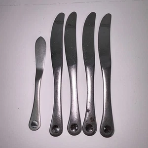 Cuchillos de cena surtidos de acero inoxidable con péndulo Robert Welch satinado esmerilado - Imagen 1 de 15