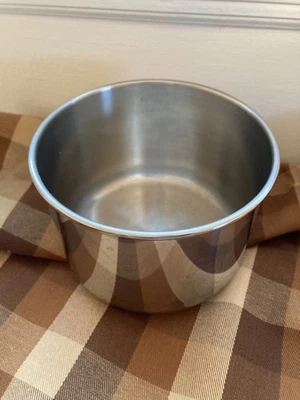 Tigela de mistura de metal vintage Dortmeyer tamanho 2 quartos - Imagem 1 de 3