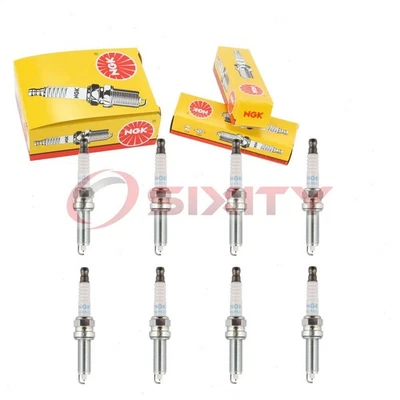 8 pc NGK 94021 LZMAR8AI-10 Standard Spark Plugs for Ignition Wire Secondary  vy - Image 1 of 4