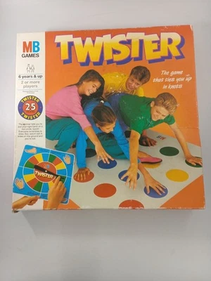 Twister vintage board game 1999 M B Games in box 25th anniversary edition - Image 1 of 4