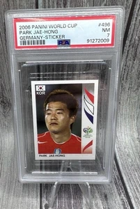2006 Panini World Cup Germany Sticker #496 Park Jae-Hong PSA 7 Nm Korea - Bild 1 von 10