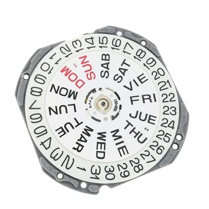 Genuine Dual Calander For Japan SII TMI VJ43 Watch Movement 11 1/2 Ligne 3 Hands - Picture 1 of 6