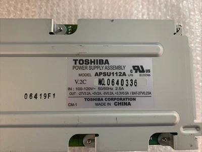 Fuente de alimentación de repuesto Toshiba APSU112A para sistemas CTX100 - Envío gratuito Foto 1 de 3