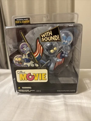 Los Simpson Presidential Politics Itchy and Scratchy set de McFarlane Toys 2007 Foto 1 de 4