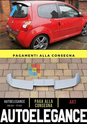 RENAULT TWINGO II 2007 - 2014 RS CUP STILE PARAFANGO SPOILER TETTO + NUOVO + - Imagen 1 de 4