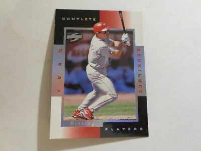 1998 Score Complete Players Ivan Rodriguez Card #7B - Image 1 of 2