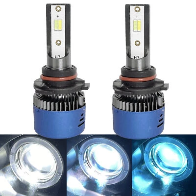 9005 10000K LED Kit Headlight Bulb Switchback 6K 8K 10K White Blue Strobe Light - Image 1 of 4