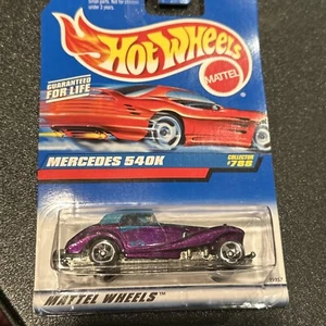 1997 Mattel Hot Wheels Mercedes 540K Collector #788 Purple #19957 - Picture 1 of 1