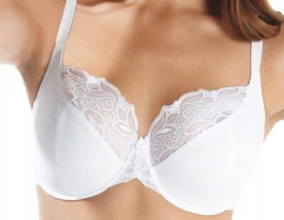 NUEVO Panache melodía blanco suave 60J sujetador - Imagen 1 de 3