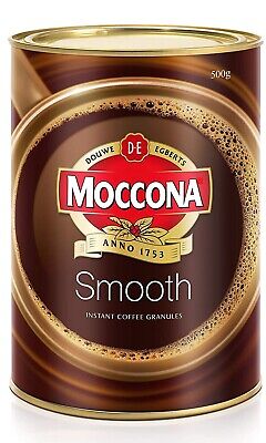 Moccona Smooth Granulated Instant Coffee Can, 500 G • 24.75$