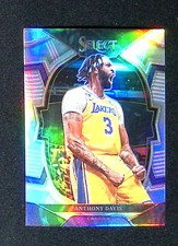 Anthony Davis 2022-23 Panini Select Concourse Silver Prizm #17 Lakers