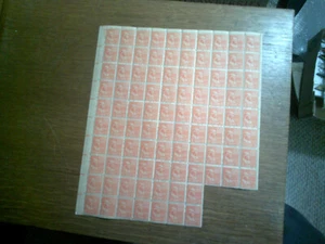 Benjamin Franklin 1/2 Cent Stamps 94- Orange Vintage - Picture 1 of 2