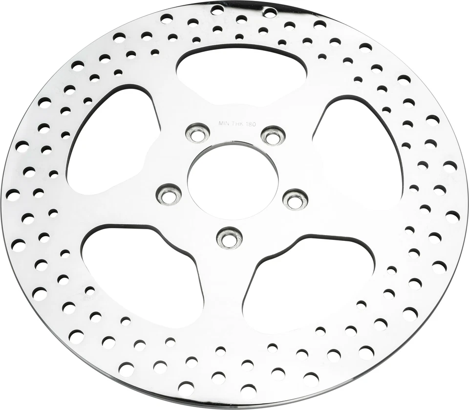 HARDDRIVE 5 Spoke Brake Rotor Rear 11.5" Ss Polished 2.22id 144605 - Image 1 of 1