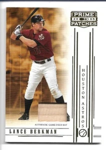Lance Berkman 2005 Donruss Prime Patches GU Bat Relic #36/150 Houston Astros - Imagen 1 de 2