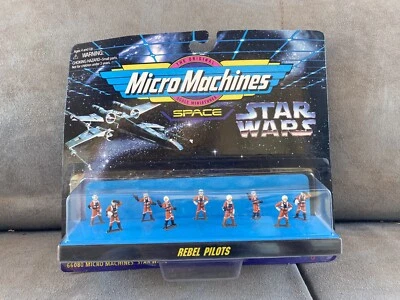 Star Wars Micro Machines Space Rebel Pilots 1996 Galoob 66083 НОВЫЙ - Изображение 1 из 2