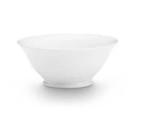 PILLIVUYT, FRENCH CLASSIC SMALL 5.25" FOOTED WHITE PORCELAIN BOWL, 1 CUP, NEW - Picture 1 of 4