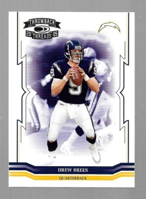 2005 Donruss Throwback Threads Football Singles Pick 1 Card from List NRMT - Image 1 of 3