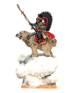WARHAMMER OLD WORLD AGE OF SIGMAR EMPIRE TSAR BORIS OF KISLEV ON BEAR + BASE - Bild 1 von 2