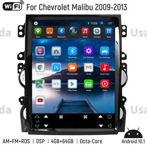For Chevrolet Malibu 2009-2013 Car Automotive GPS Navigation Stereo Radio 4+64G