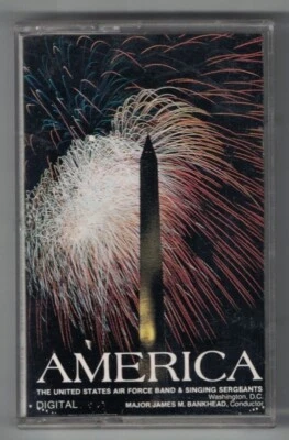 AMERICA - U.S. Air Force Band & Singing Sergeants - Audio Cassette Tape - Image 1 of 4