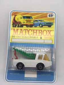 Vintage Lesney Matchbox 74 Custom Toe Tow Joe Preproduction In Blister Pack - Picture 1 of 6