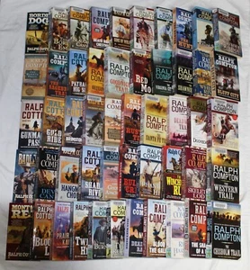 Lot of 51 Western Paperback Books by Ralph Compton/Ralph Cotton ~ Trail Drive + - Bild 1 von 12