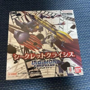 New Digimon card game Booster pack Secret Crisis Box BT-17 Japanese