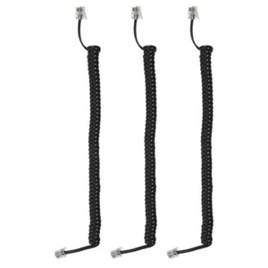 3 Pcs Câble Téléphonique Cordon De Téléphone Fixe Câbles Téléphoniques - Zdjęcie 1 z 12