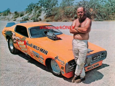 Wild Willie Borsch y su Dodge Charger 1973 Nitro ¡FOTO de coche divertido! #(6) Foto 1 de 2