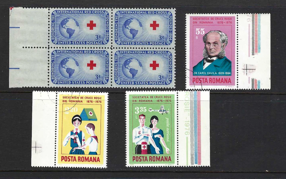 RED CROSS OF  ''U.S''.-  ''RUMANIA''.- - Image 1 of 1
