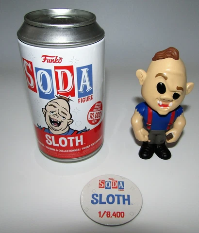FUNKO SODA VINYL FIGURE THE GOONIES SLOTH 1/8400 MADE NEW Cover