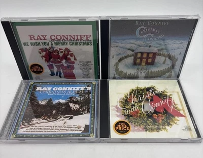 Ray Conniff-4 CD Lot-Here We Come-Xmas With-We Wish U-Xmas Caroling Foto 1 de 4