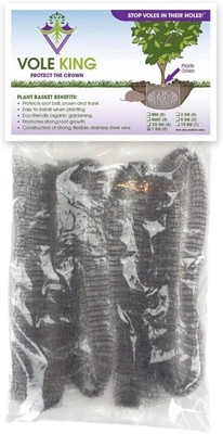 Cestas para plantas Vole King, 1 galón, paquete de 4 Foto 1 de 4