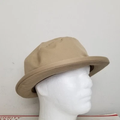 Burberry London Bucket Hat Womens Large Beige Nova Check Lining Sun Vintage Y2K - Image 1 of 4