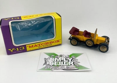 ⚡ Matchbox Y13 Models of Yesteryear - 1911 Daimler in OVP Vintage ⚡ - Bild 1 von 4