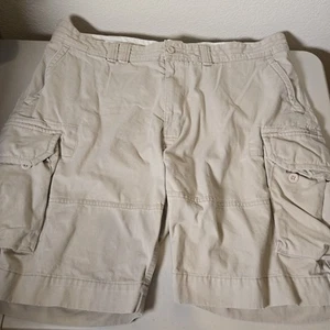 Polo Ralph Lauren Cargoshorts Herren 42 khaki 10" Schrittlänge 90er/00er Preppy Vintage - Bild 1 von 11