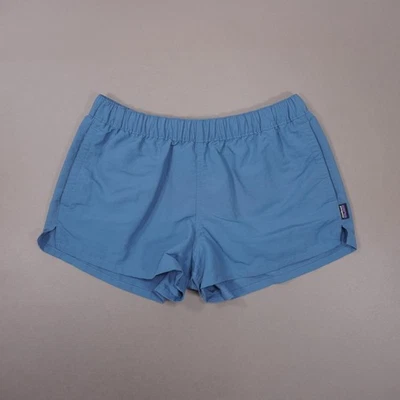 Pantalones Cortos Patagonia Barely Baggies 2" Entrepierna Mujer Pequeños Bolsillos Azul Paloma 57043 Foto 1 de 4