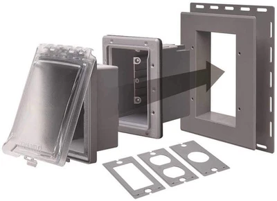 Gabinete empotrado TayMac MR420CG 1 banda resistente adicional, 6 en 1 no metálico... Foto 1 de 4