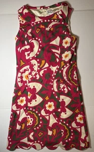 Lilly Pulitzer Taea Olive Off The Wagon Dress Women’s Size 6 Pink Green Floral - Picture 1 of 9