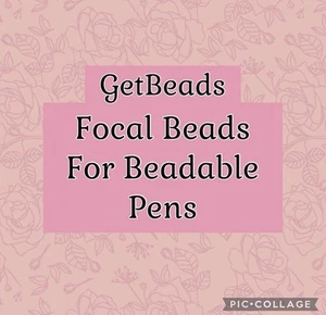Silicone Focal Beads L Hearts 4 pcs 1v - Picture 1 of 2