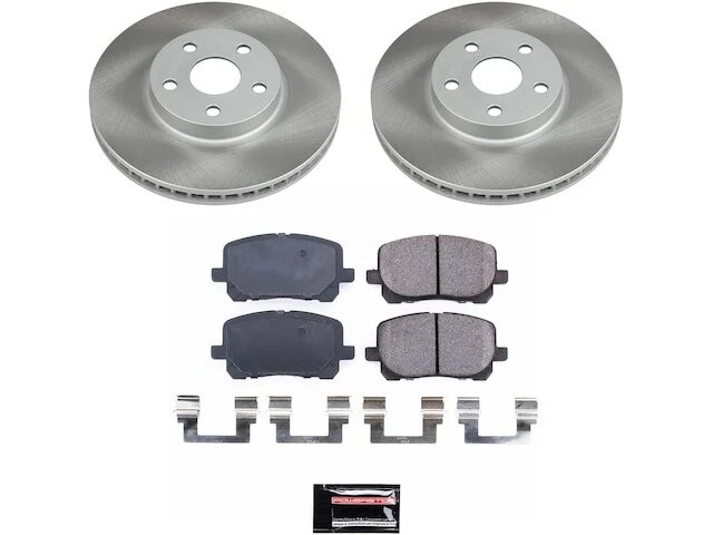 Kit de pastillas de freno delanteras y rotor para Pontiac Vibe 2003-2008 2004 2005 2006 KS145WP Foto 1 de 1